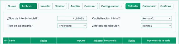 configuración inicial