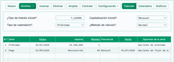 Calculando pago periódico