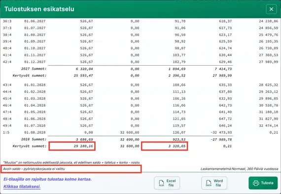 Säästösuunnitelma