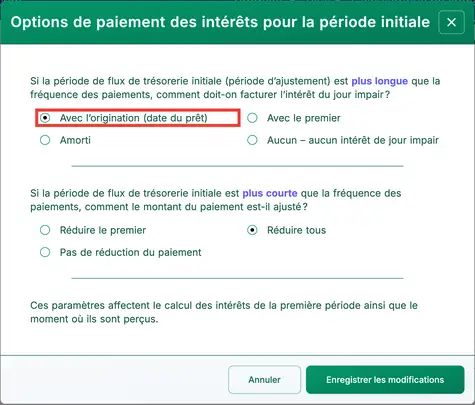 Paramètre de période longue