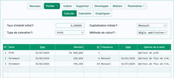Paiement périodique de la règle U.S.