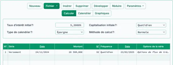 Calculer la date à 92 jours de la date d’investissement