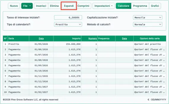Preparazione all’inserimento dei pagamenti extra