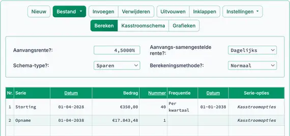 Beleggingsberekening