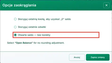 Weryfikacja spłaty kredytu.