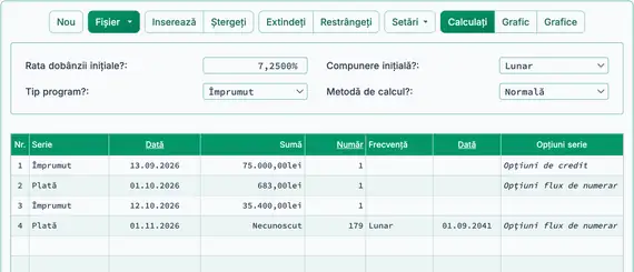 A doua decontare și configurarea plății pentru creditul de construcție