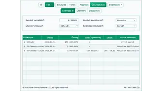 Képernyőkép az Ultimate Financial Calculator felületéről