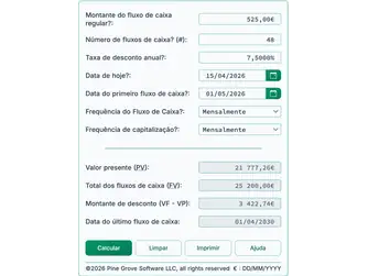 Calculadora de Valor Futuro (VF) | Data Exata e Capitalização Diária